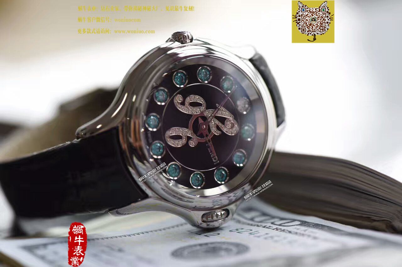 【XF Factory 一比一超A高仿手表】芬迪（Fendi）Crazy Carats全新 wrist watch 系列全新女士 wrist watch  / 芬迪FD001