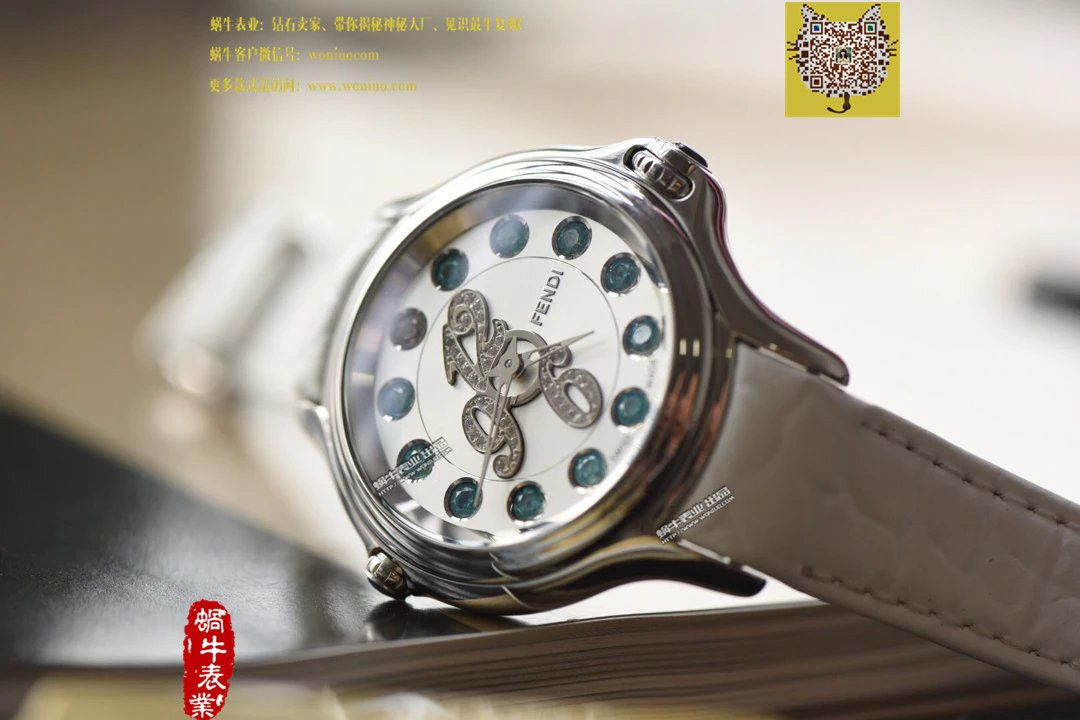 【XF Factory 一比一超A高仿手表】芬迪（Fendi）Crazy Carats全新 wrist watch 系列全新女士 wrist watch  / 芬迪FD001