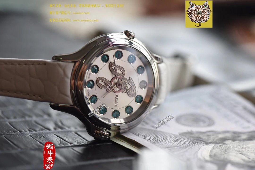 【XF Factory 一比一超A高仿手表】芬迪（Fendi）Crazy Carats全新 wrist watch 系列全新女士 wrist watch  / 芬迪FD001
