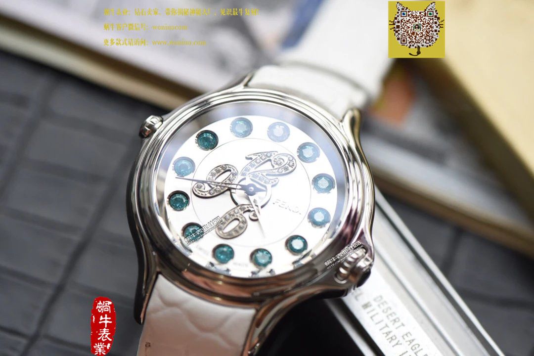【XF Factory 一比一超A高仿手表】芬迪（Fendi）Crazy Carats全新 wrist watch 系列全新女士 wrist watch  / 芬迪FD001