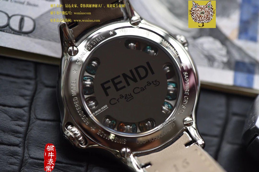 【XF Factory 一比一超A高仿手表】芬迪（Fendi）Crazy Carats全新 wrist watch 系列全新女士 wrist watch  / 芬迪FD001