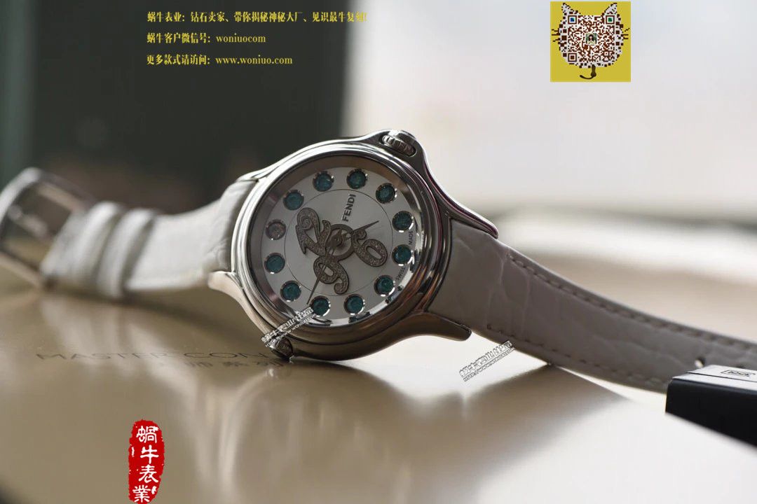 【XF Factory 一比一超A高仿手表】芬迪（Fendi）Crazy Carats全新 wrist watch 系列全新女士 wrist watch  / 芬迪FD001