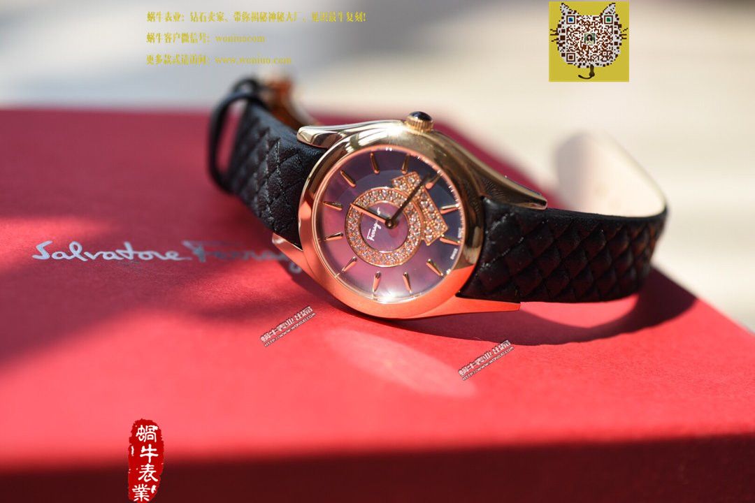 原单正品❣真正的美表菲拉格慕新款FG4女士 wrist watch  / 菲拉格慕FG4