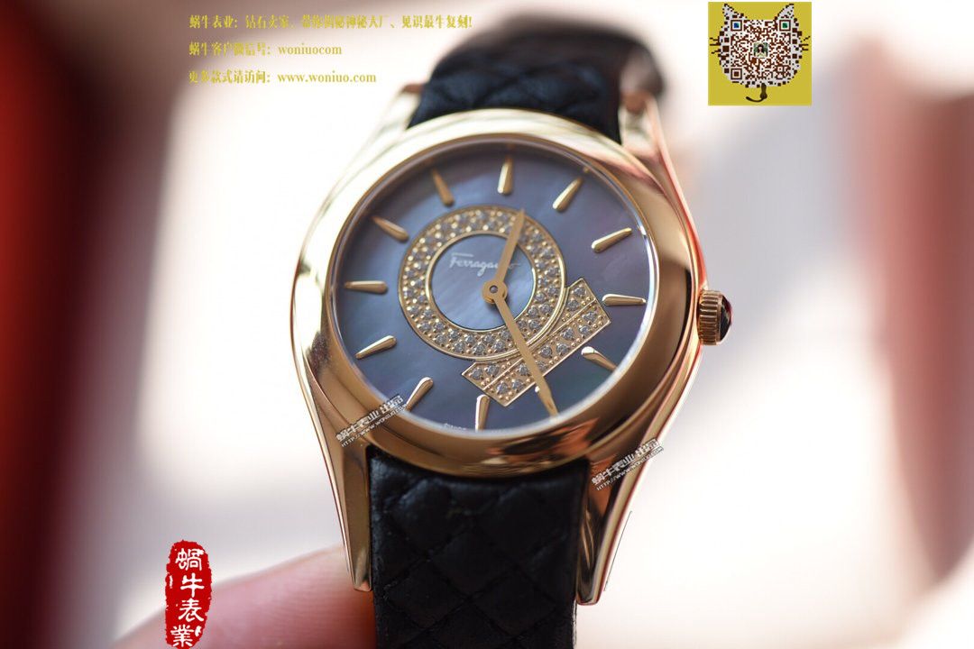 原单正品❣真正的美表菲拉格慕新款FG4女士 wrist watch  / 菲拉格慕FG4