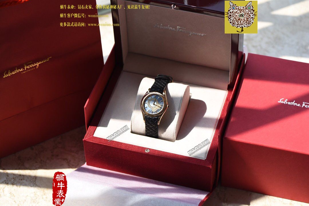 原单正品❣真正的美表菲拉格慕新款FG4女士 wrist watch  / 菲拉格慕FG4
