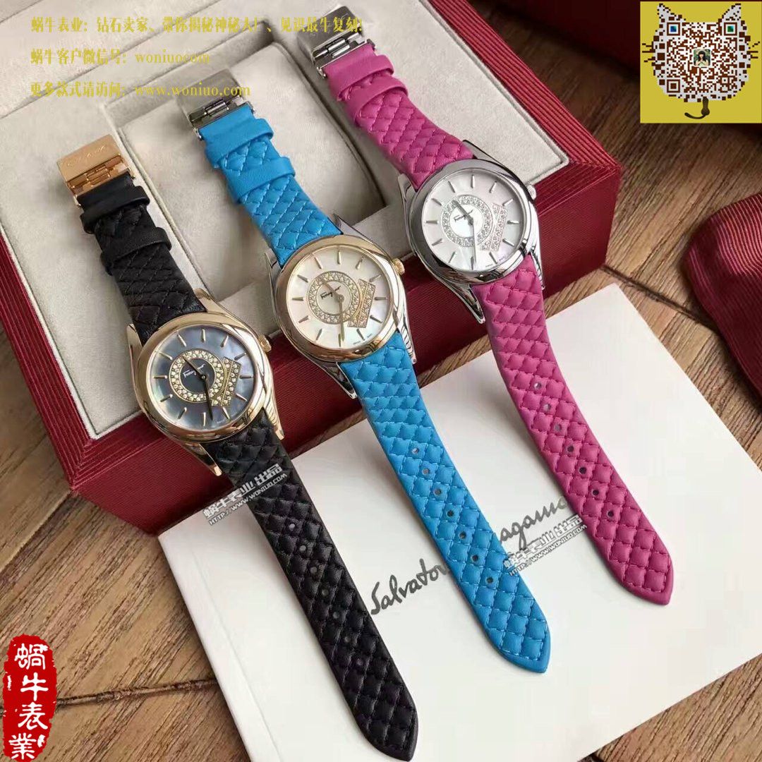原单正品❣真正的美表菲拉格慕新款FG4女士 wrist watch  / 菲拉格慕FG4