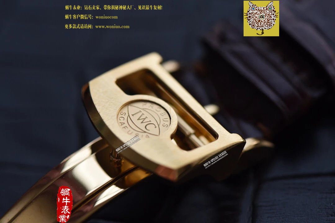 【YL Factory 一比一超A高仿手表】 top  IWC 葡萄牙9位 Tourbillon （土豪金-黄金版本） / WG180