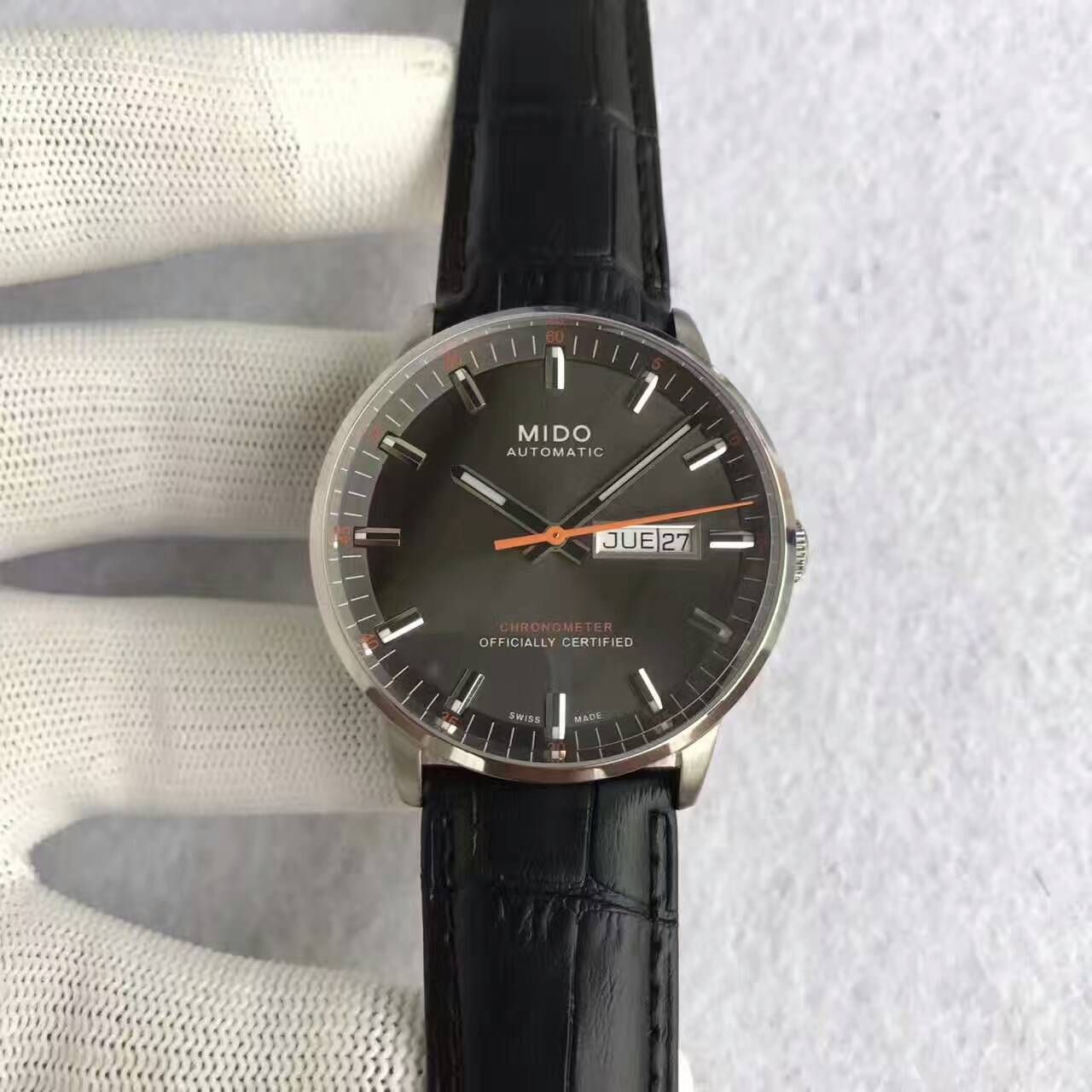 【台湾 Factory 1比1超A高仿手表】美度指挥官系列M021.431.11.061.01 wrist watch  / MD09