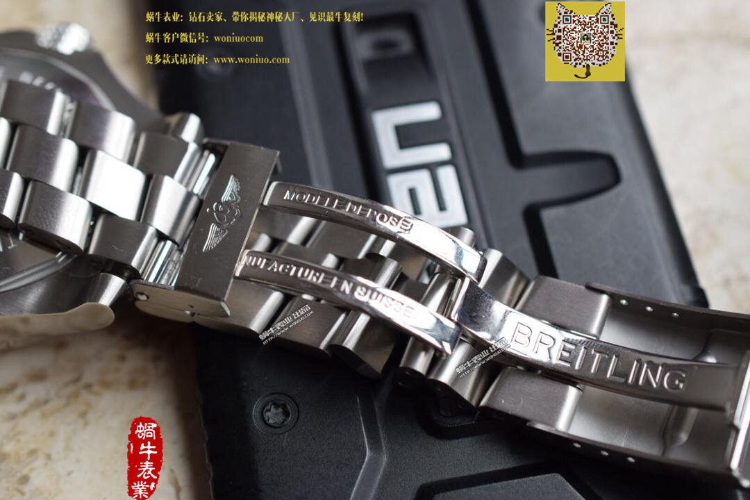 【实物图鉴赏】 Breitling 海狼手表 《 copy customized 版搭配原装瑞士ETA2836 Movement 》 / BL031