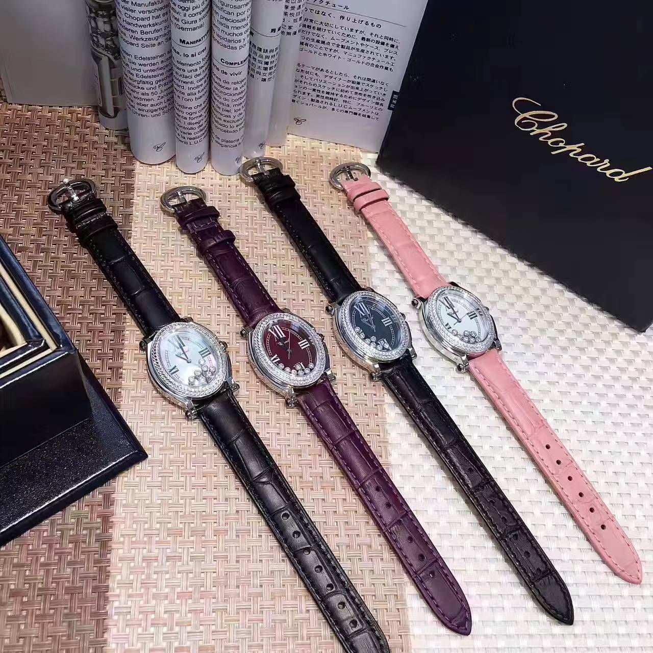 【一比一超A高仿手表】邦经典全新升级版Happy Sport系列278546女士 wrist watch  / XB008