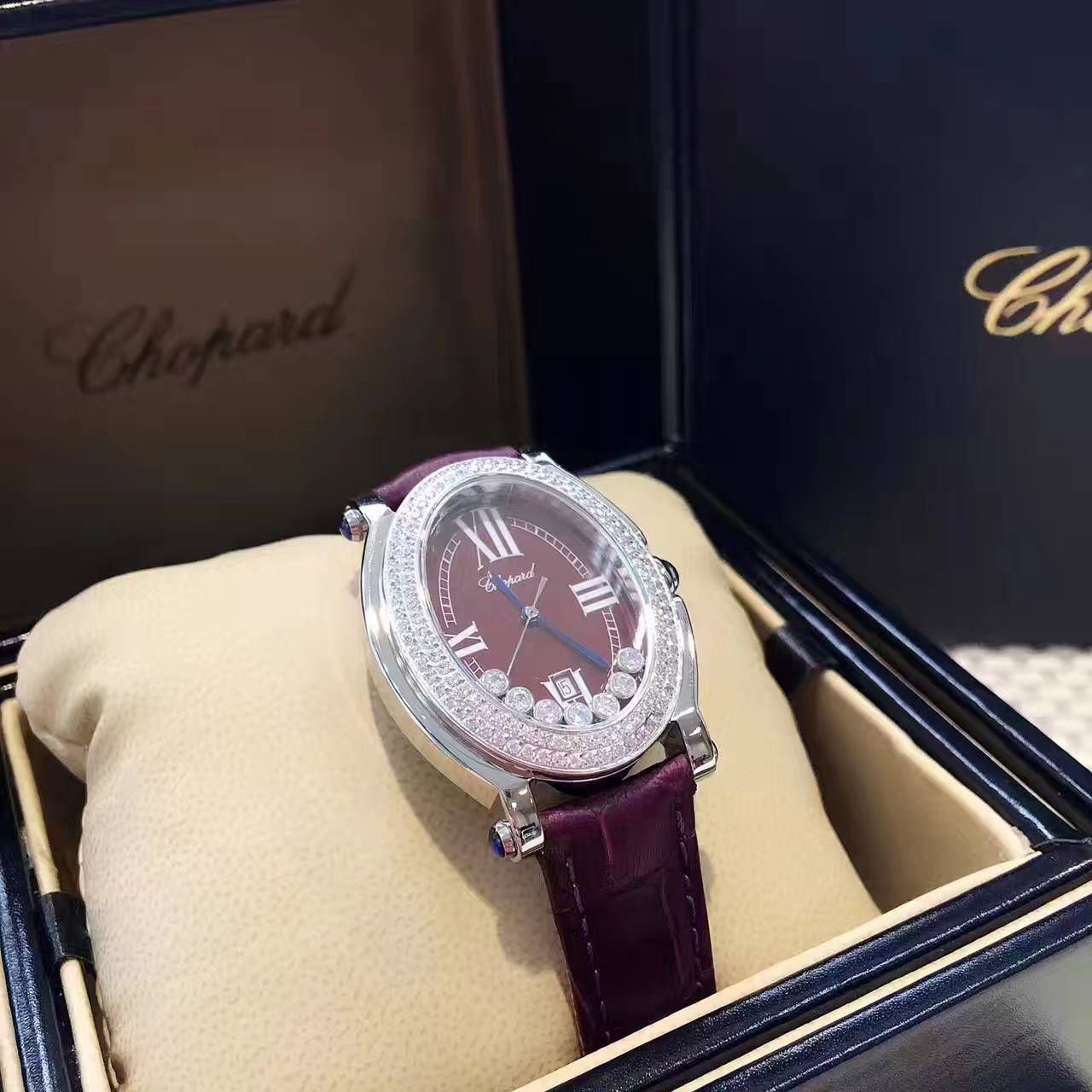 【一比一超A高仿手表】邦经典全新升级版Happy Sport系列278546女士 wrist watch  / XB008