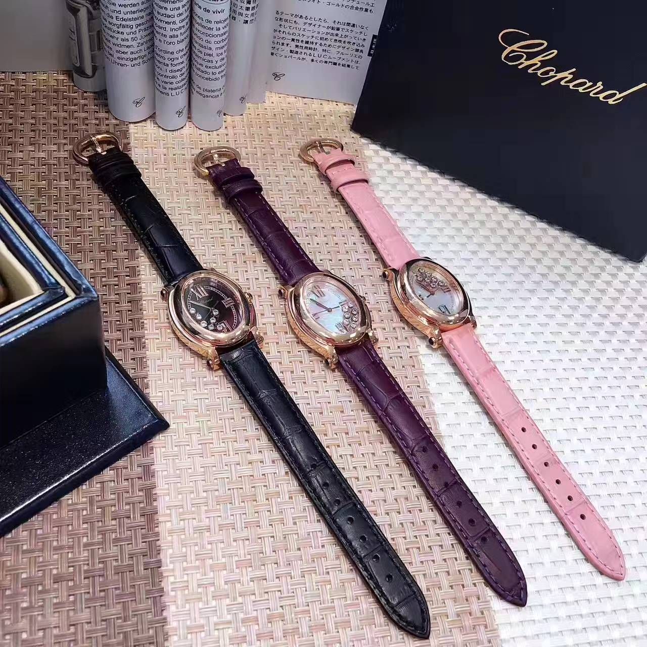 【一比一超A高仿手表】邦经典全新升级版Happy Sport系列278546女士 wrist watch  / XB008