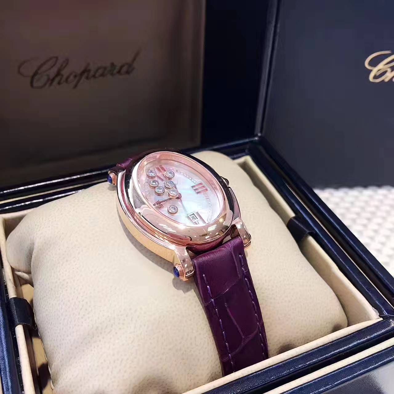 【一比一超A高仿手表】邦经典全新升级版Happy Sport系列278546女士 wrist watch  / XB008