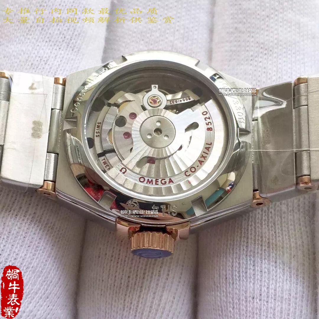 【HBBV6 Factory 1:1超A高仿手表】OMEGA Constellation 系列123.10.27.20.55.001女士 wrist watch  / M151A
