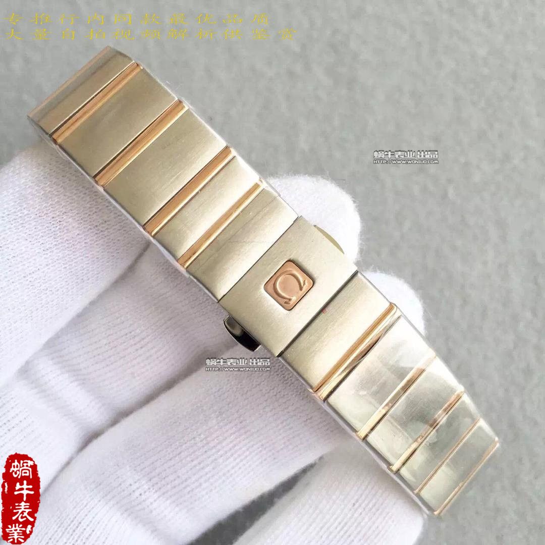 【HBBV6 Factory 1:1超A高仿手表】OMEGA Constellation 系列123.10.27.20.55.001女士 wrist watch  / M151A