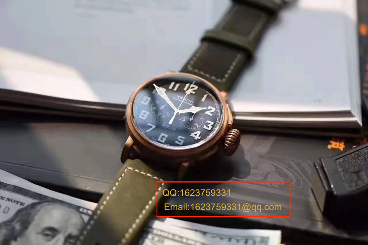 【XF Factory 一比一超A高仿手表】真力时飞行员系列29.2430.4069/21.C800 wrist watch  / ZSL030