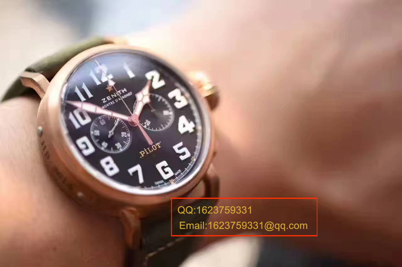 【XF Factory 一比一超A高仿手表】真力时飞行员系列29.2430.4069/21.C800 wrist watch  / ZSL030