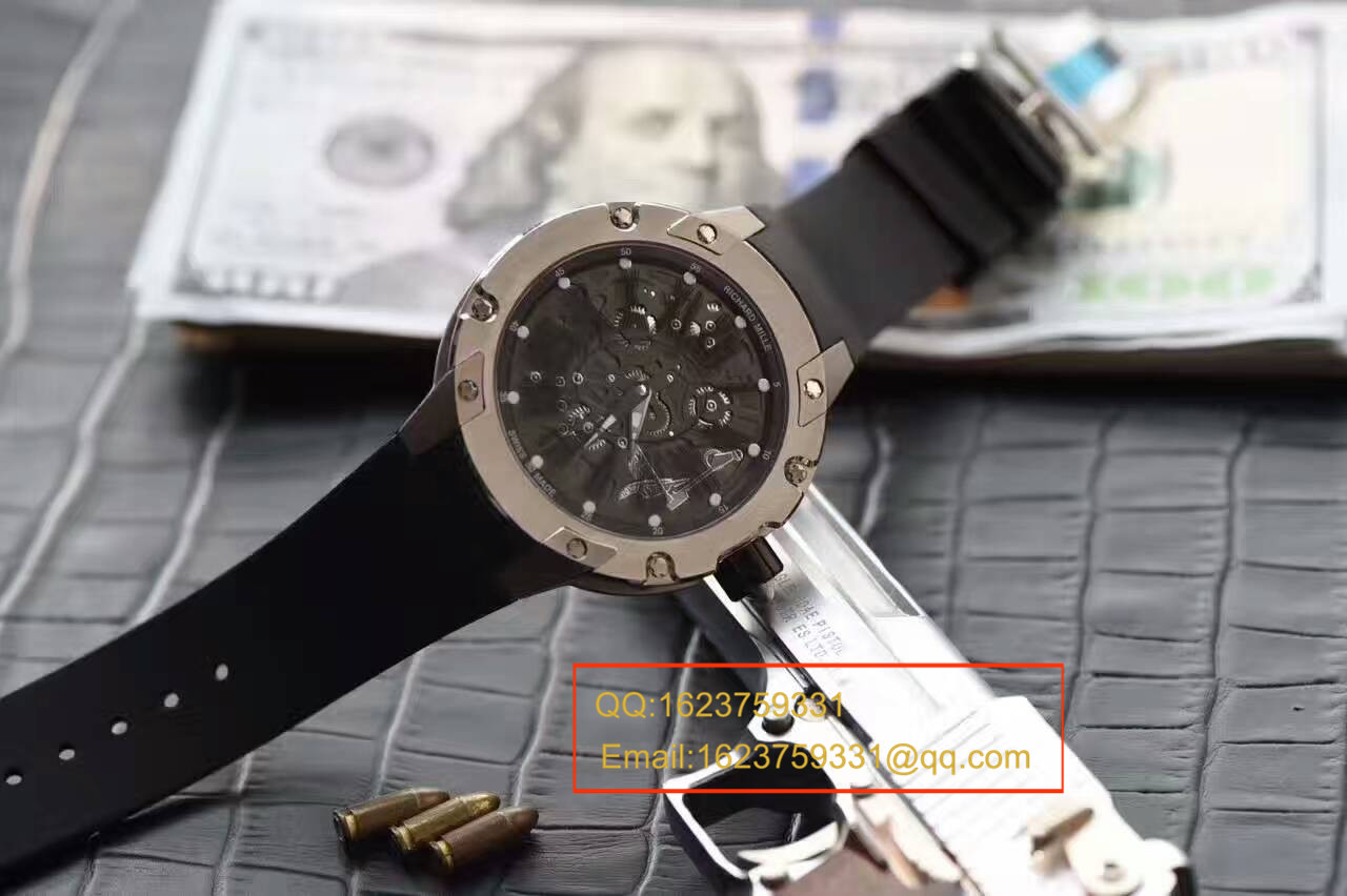 【独家 Video analysis SF Factory  top 1:1复刻手表】 RICHARD MILLE 男士系列RM 033 Ti wrist watch  / RMBC-033 Ti