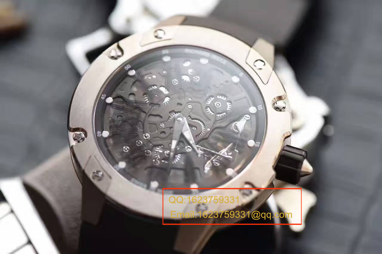【独家 Video analysis SF Factory  top 1:1复刻手表】 RICHARD MILLE 男士系列RM 033 Ti wrist watch  / RMBC-033 Ti