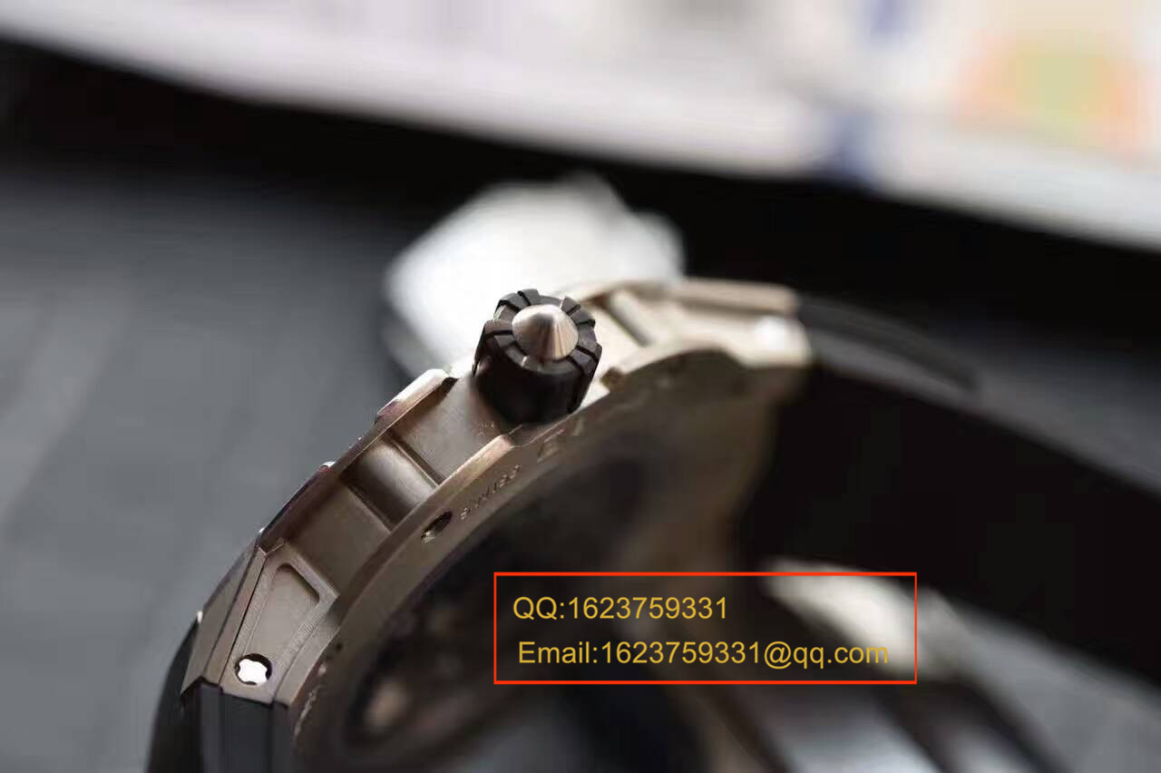 【独家 Video analysis SF Factory  top 1:1复刻手表】 RICHARD MILLE 男士系列RM 033 Ti wrist watch  / RMBC-033 Ti