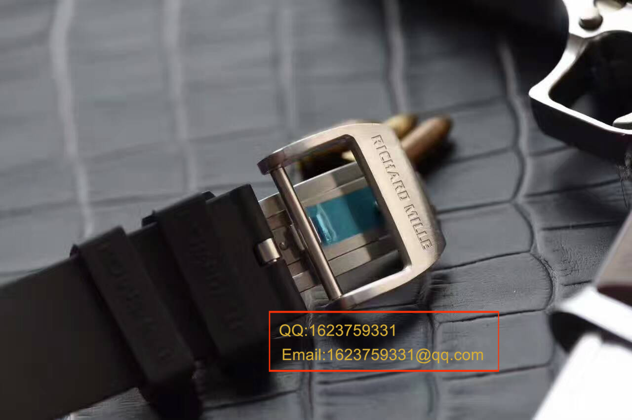 【独家 Video analysis SF Factory  top 1:1复刻手表】 RICHARD MILLE 男士系列RM 033 Ti wrist watch  / RMBC-033 Ti