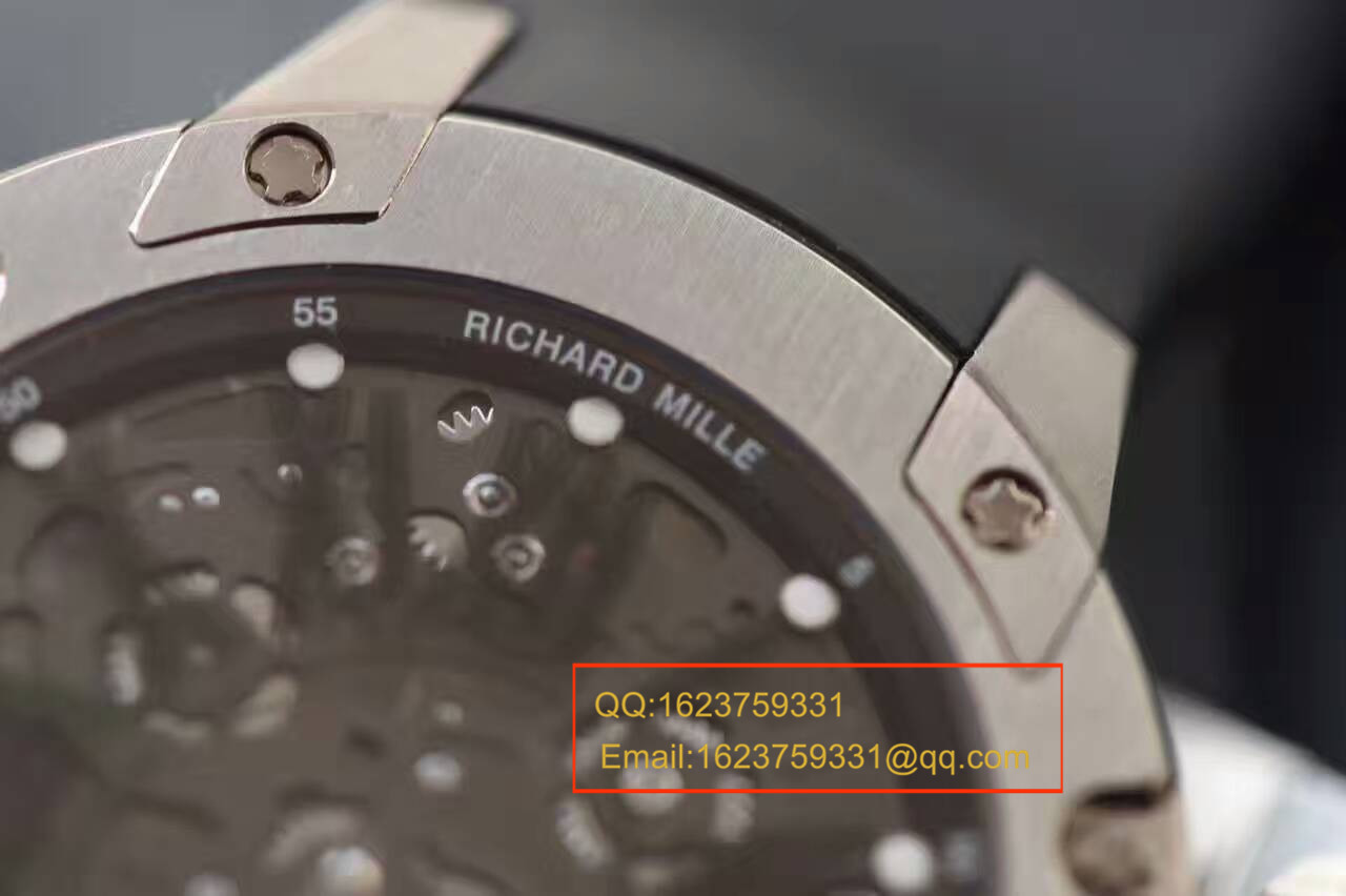 【独家 Video analysis SF Factory  top 1:1复刻手表】 RICHARD MILLE 男士系列RM 033 Ti wrist watch  / RMBC-033 Ti