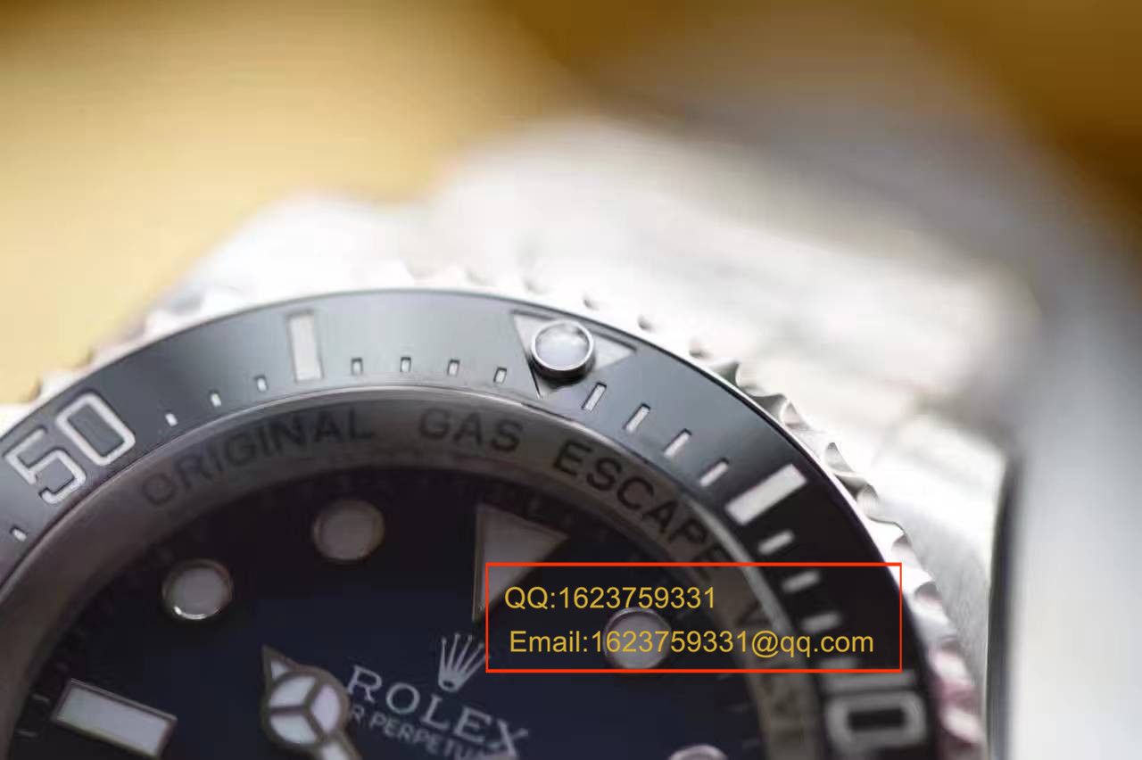 【独家视频解析】N Factory V7版本超A高精仿手表 Rolex 海使型系列116660-98210 蓝盘 wrist watch (蓝面渐变蓝鬼王)  / RBD0551
