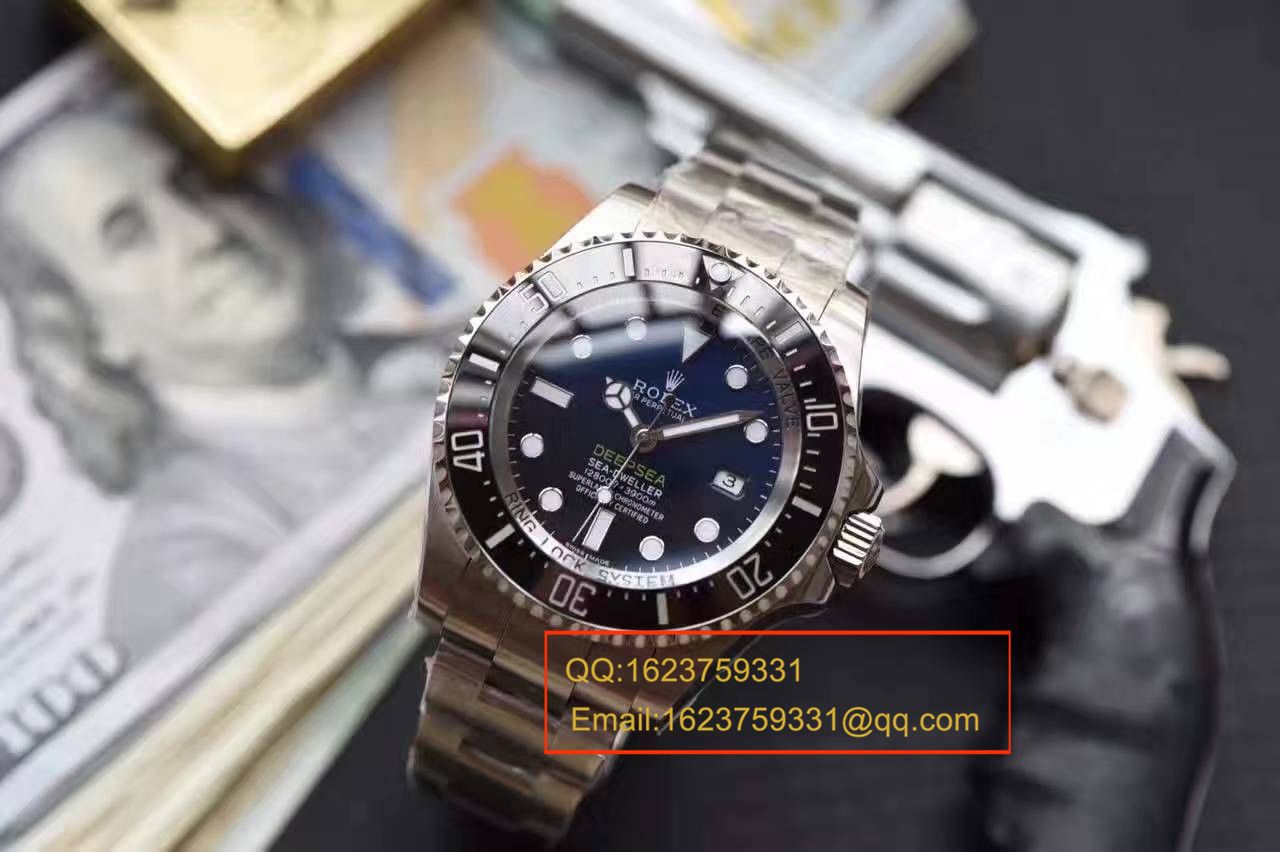 【独家视频解析】N Factory V7版本超A高精仿手表 Rolex 海使型系列116660-98210 蓝盘 wrist watch (蓝面渐变蓝鬼王)  / RBD0551