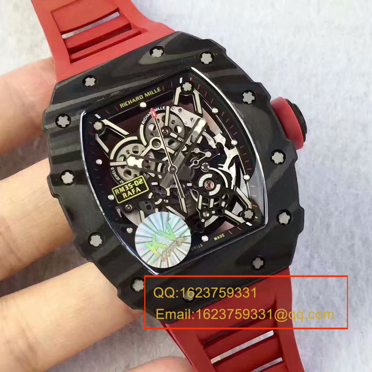 KV新品 RM35-02系列 top 版（纳达尔限量版） carbon fiber 系列最强复刻版本 / RM 035-02