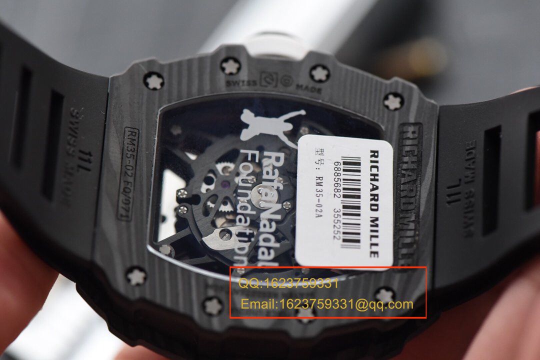 KV新品 RM35-02系列 top 版（纳达尔限量版） carbon fiber 系列最强复刻版本 / RM 035-02
