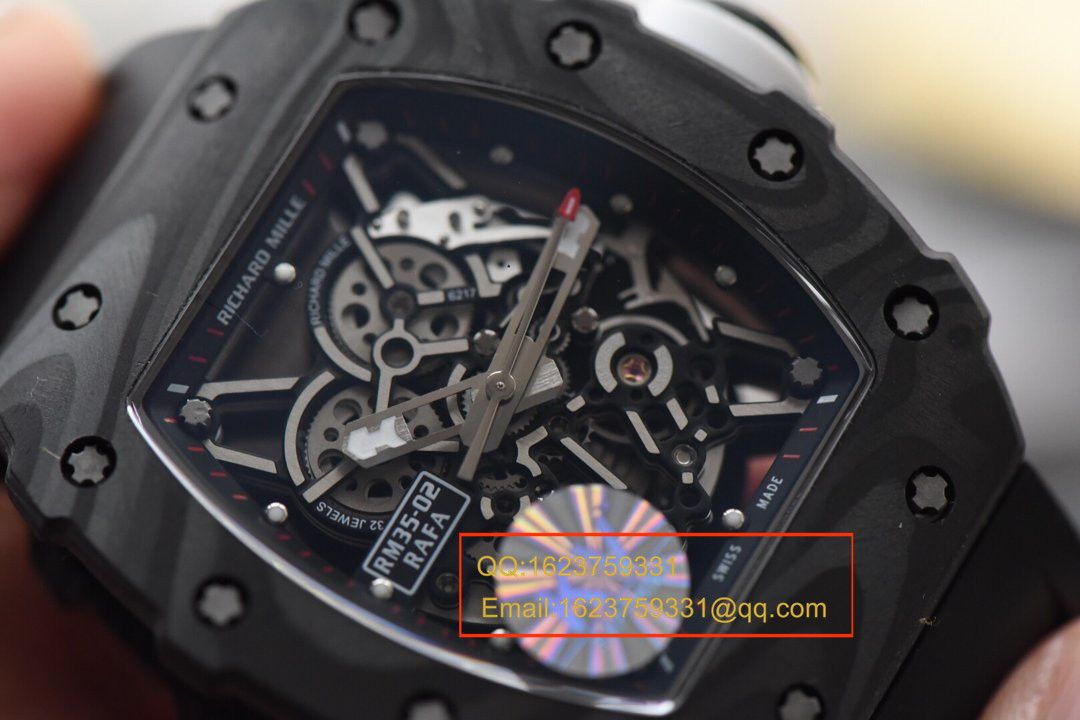 KV新品 RM35-02系列 top 版（纳达尔限量版） carbon fiber 系列最强复刻版本 / RM 035-02