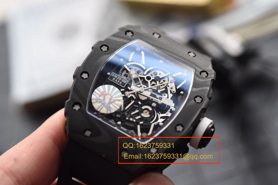 KV新品 RM35-02系列 top 版（纳达尔限量版） carbon fiber 系列最强复刻版本 / RM 035-02