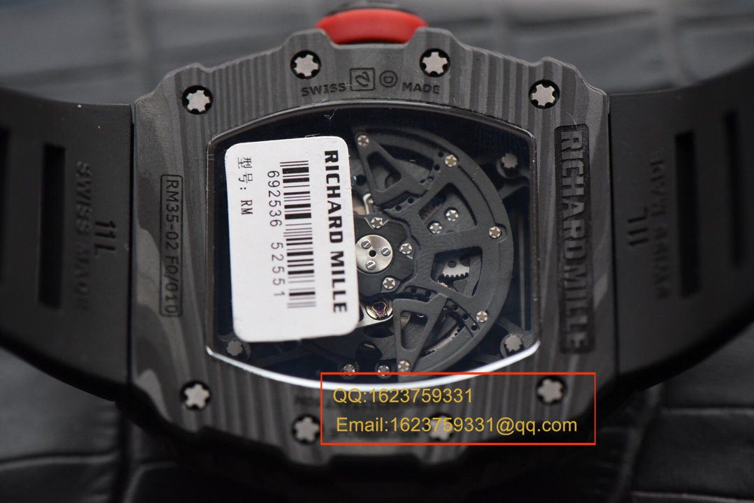 KV新品 RM35-02系列 top 版（纳达尔限量版） carbon fiber 系列最强复刻版本 / RM 035-02