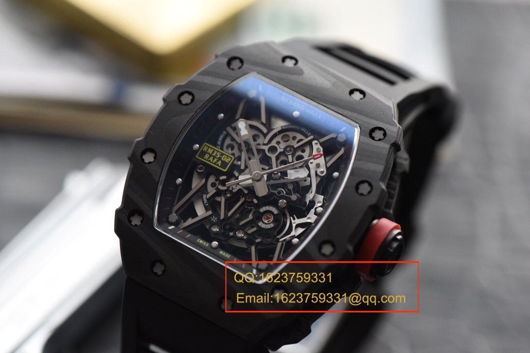 KV新品 RM35-02系列 top 版（纳达尔限量版） carbon fiber 系列最强复刻版本 / RM 035-02