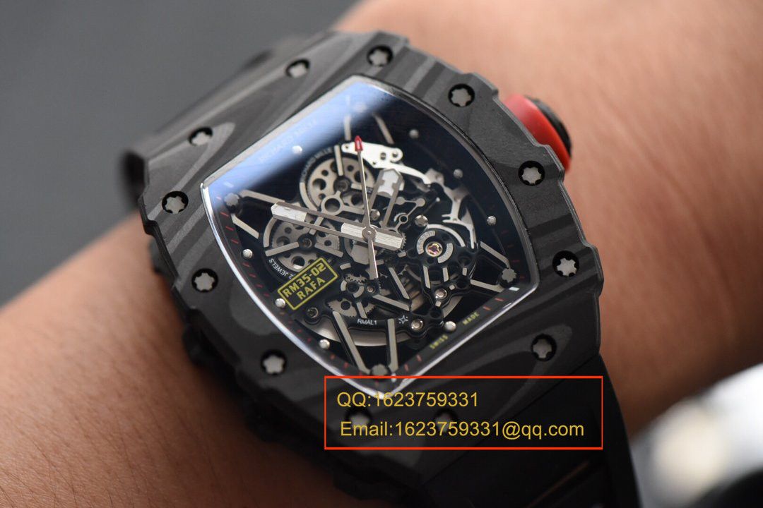 KV新品 RM35-02系列 top 版（纳达尔限量版） carbon fiber 系列最强复刻版本 / RM 035-02
