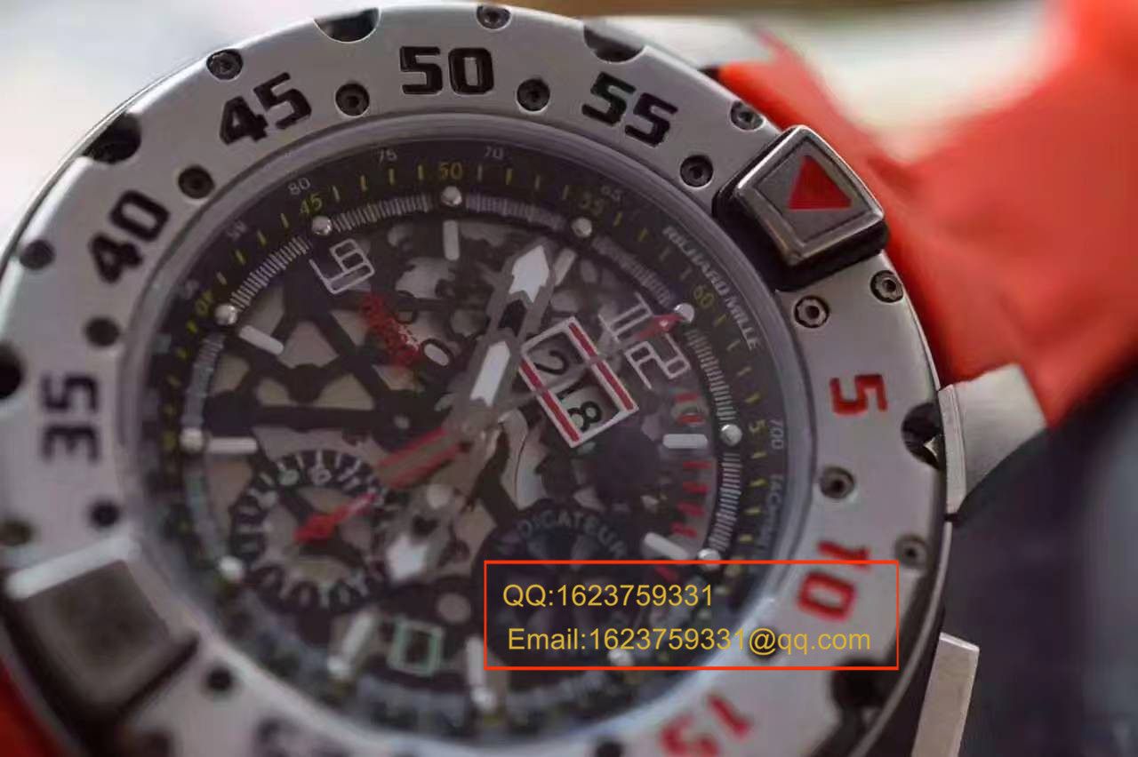 【实拍图鉴赏】RM Factory 1:1超A精仿手表之 Richard Miller 男士系列RM 032 RG wrist watch  / RMBG032