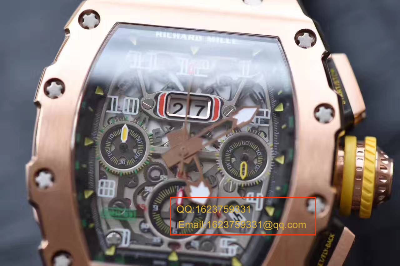 【RM Factory 一比一超A精仿手表】RICHARD MILLE 男士系列RM11-03男士 wrist watch  / RMBE11-03A