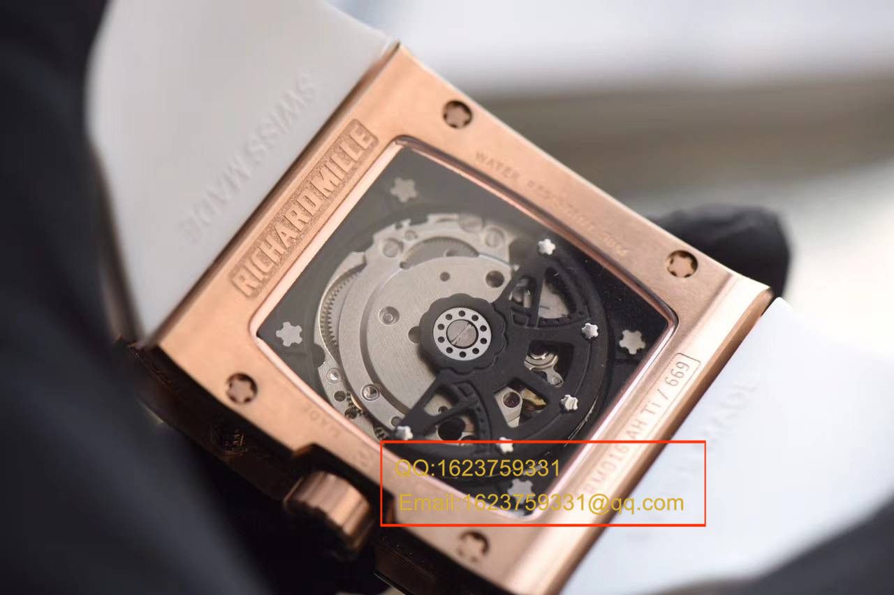 【KV一比一高仿手表】RICHARD MILLE 男士系列RM 016 wrist watch  / RM16