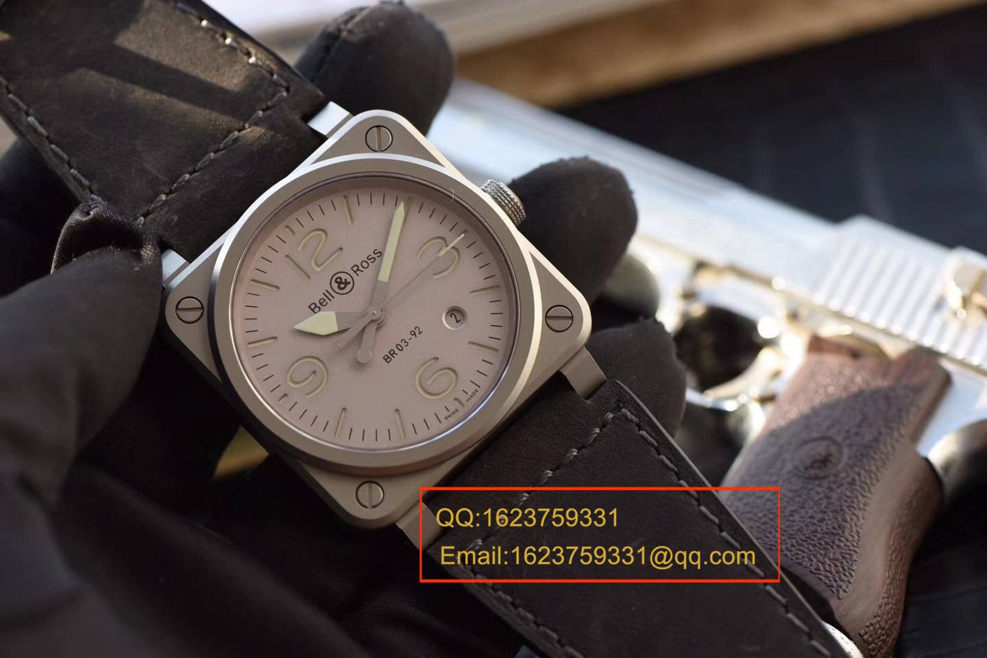 【BR一比一超A高仿手表】 Bell & Ross AVIATION系列BR 03-92 HOROLUM  wrist watch  / BLBA015