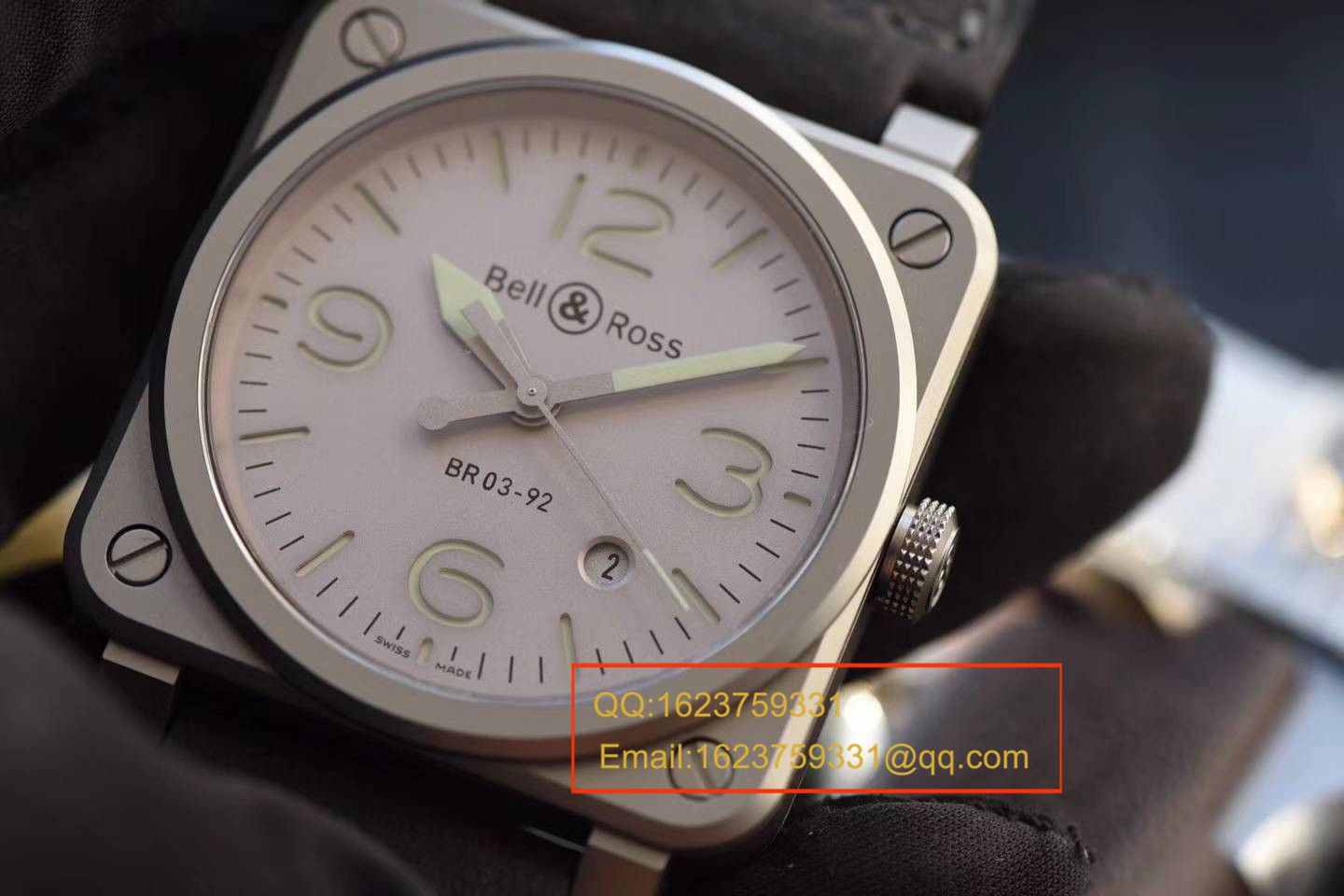 【BR一比一超A高仿手表】 Bell & Ross AVIATION系列BR 03-92 HOROLUM  wrist watch  / BLBA015