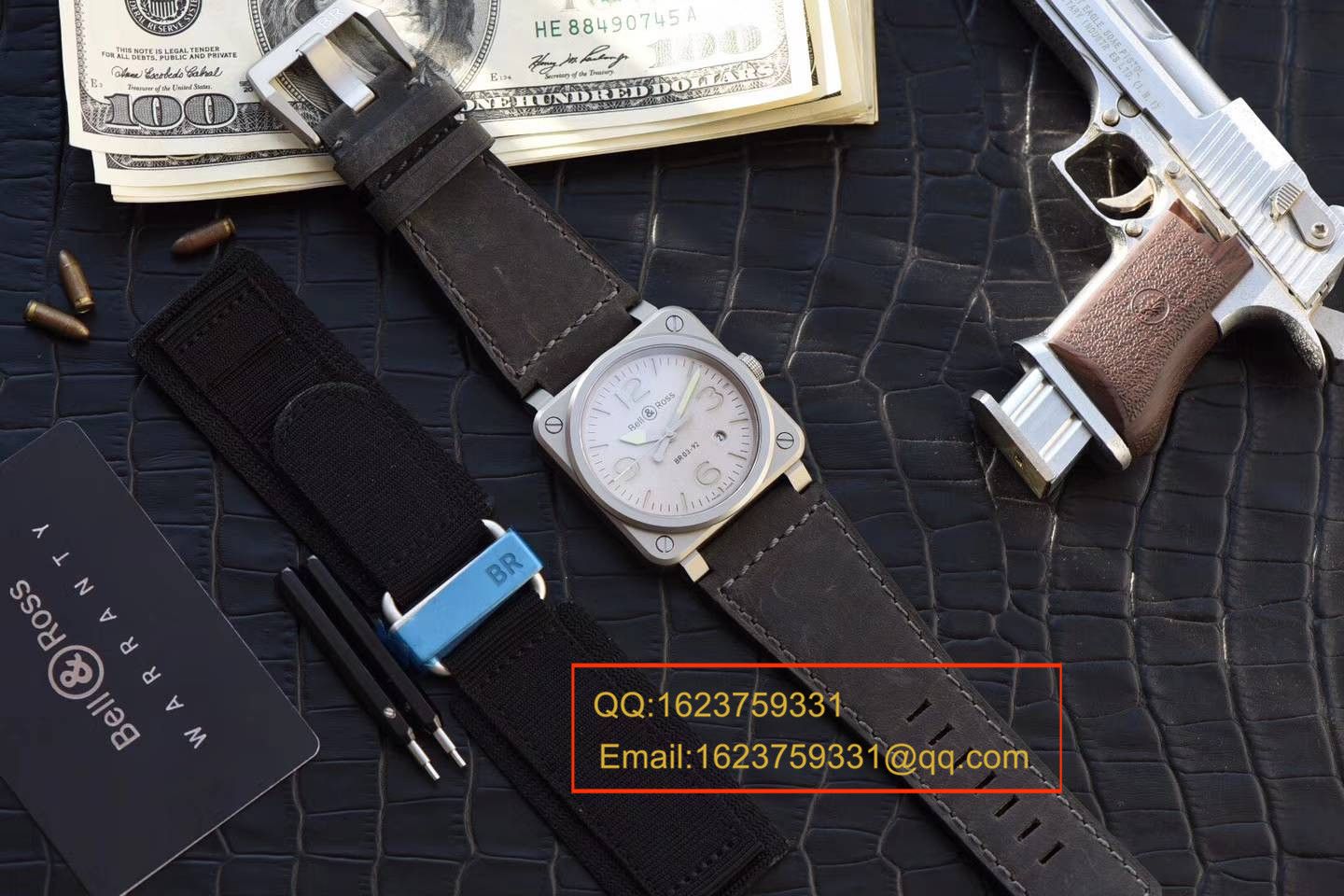 【BR一比一超A高仿手表】 Bell & Ross AVIATION系列BR 03-92 HOROLUM  wrist watch  / BLBA015