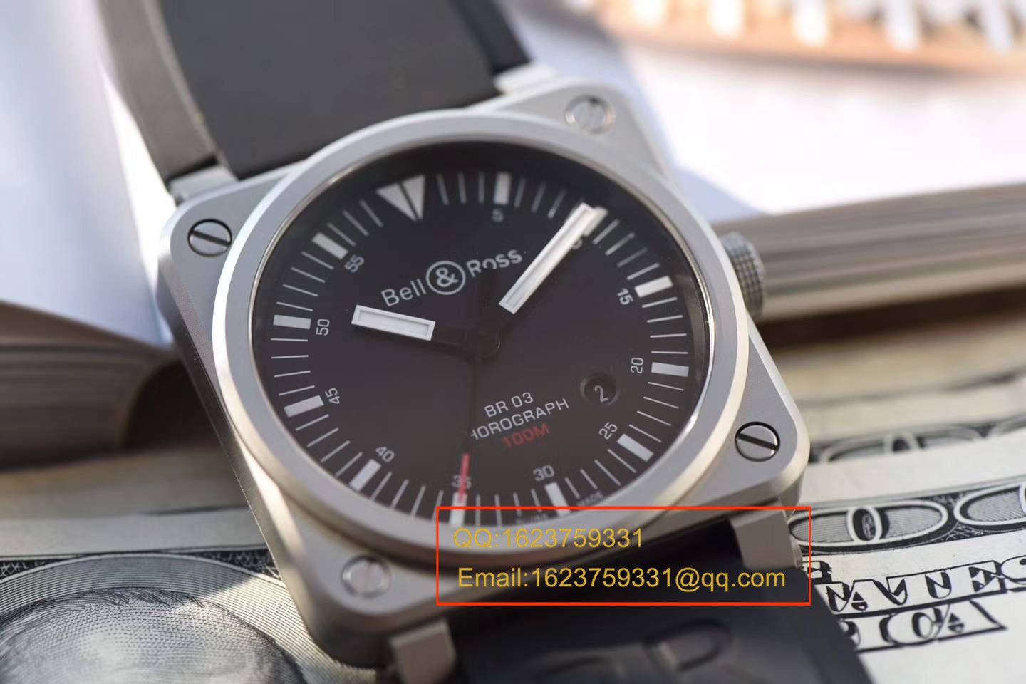 【BR一比一超A精高仿手表】 Bell & Ross AVIATION系列BR 03-92 HOROLUM  wrist watch  / BABL016