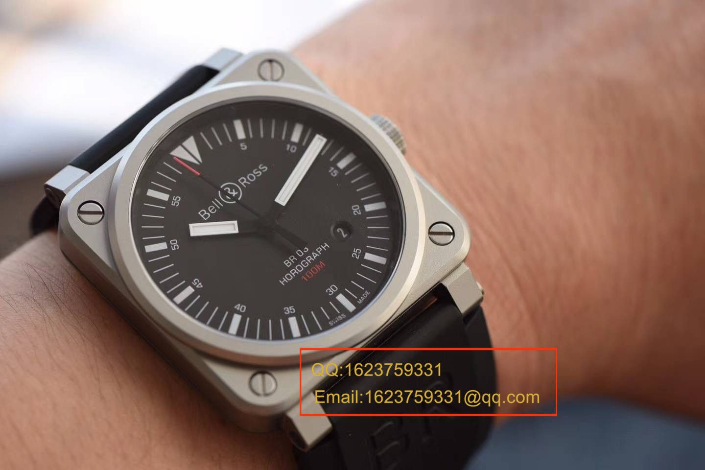 【BR一比一超A精高仿手表】 Bell & Ross AVIATION系列BR 03-92 HOROLUM  wrist watch  / BABL016