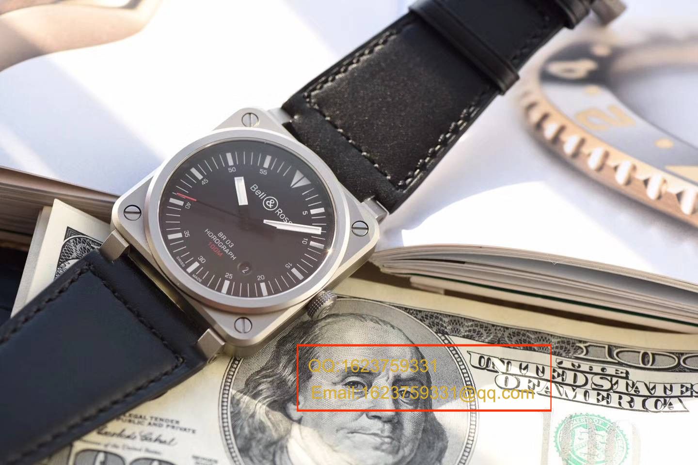 【BR一比一超A精高仿手表】 Bell & Ross AVIATION系列BR 03-92 HOROLUM  wrist watch  / BABL016