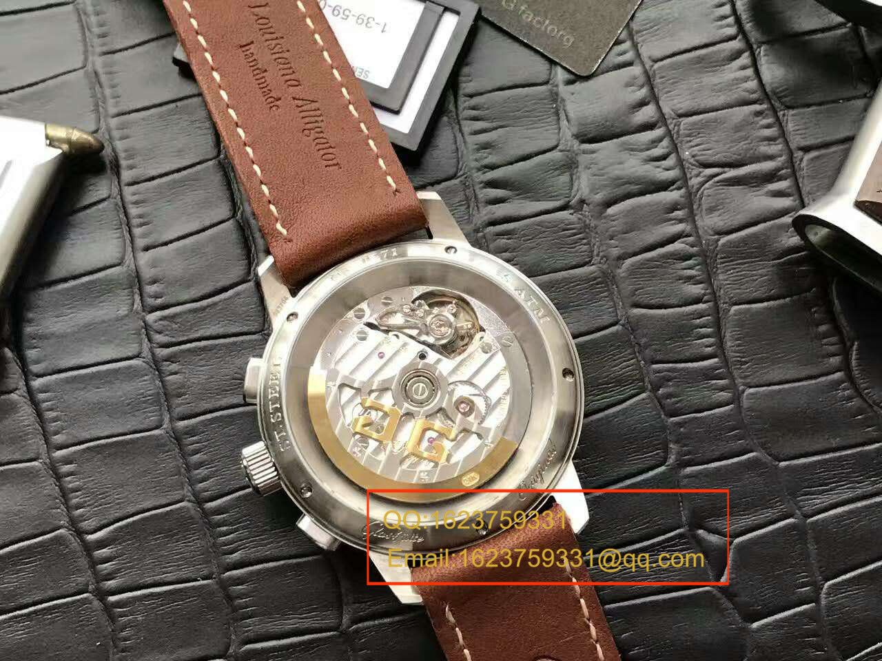 【独家视频测评】GF Factory 1:1超A高仿手表glashuette original原创SENATOR NAVIGATOR系列39-34-07-07-04男表 / GLABA034
