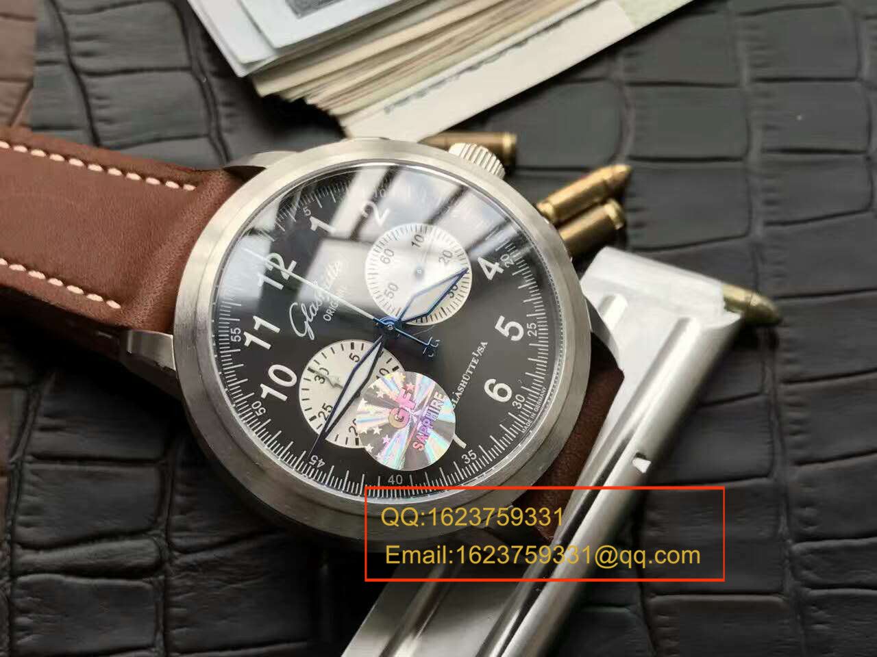 【独家视频测评】GF Factory 1:1超A高仿手表glashuette original原创SENATOR NAVIGATOR系列39-34-07-07-04男表 / GLABA034