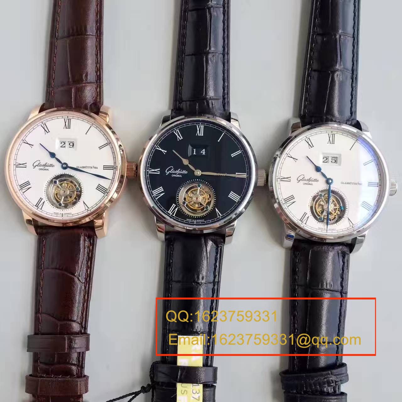 【TF Factory 一比一超A高仿手表】glashuette original原创艺术与工艺系列1-94-03-04-04-04 Tourbillon  wrist watch  / GLACH040