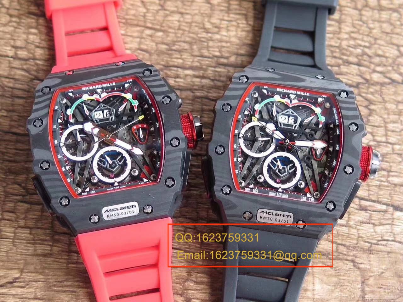 【KV一比一超A精仿手表】RICHARD MILLE 男士系列RM 50-03 McLaren F1 wrist watch  / RM 50-03