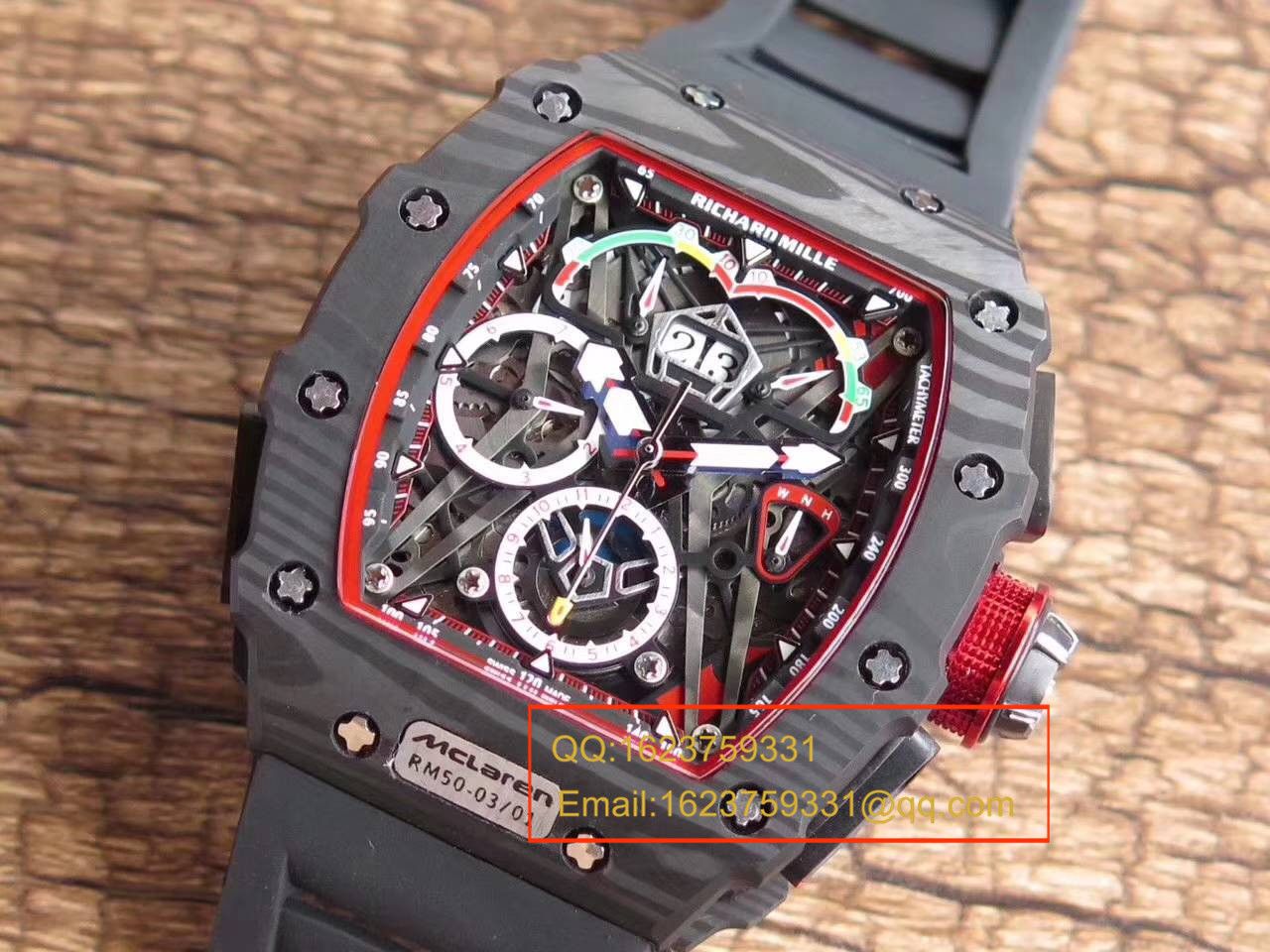 【KV一比一超A精仿手表】RICHARD MILLE 男士系列RM 50-03 McLaren F1 wrist watch  / RM 50-03