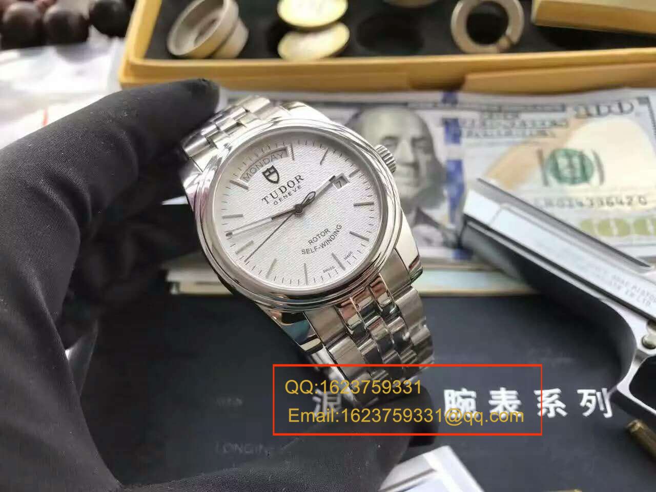 【实拍图鉴赏】台湾 Factory 超A高仿手表 Tudor 骏珏系列56000-68060男士机械手表 / DT008